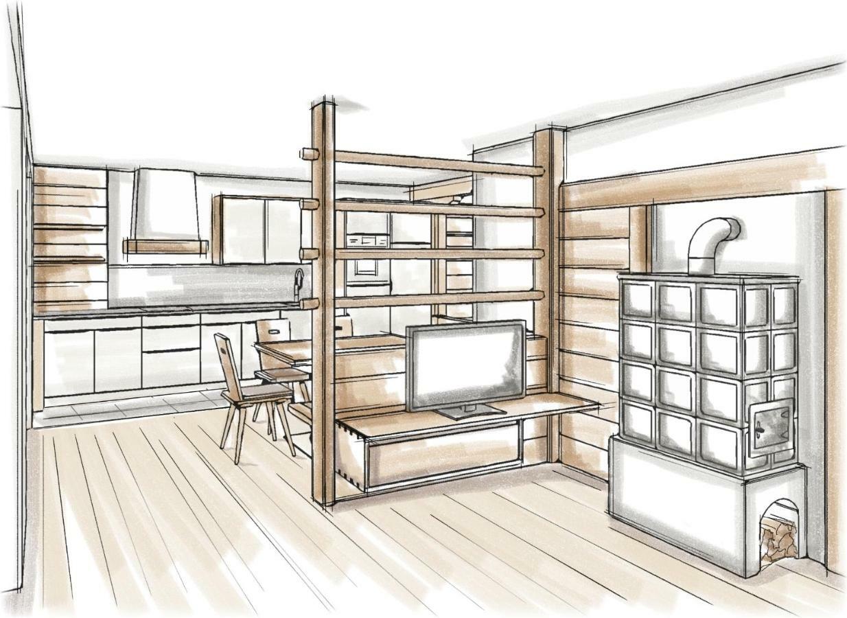 Waidacherhof Apartments Braies  Ngoại thất bức ảnh